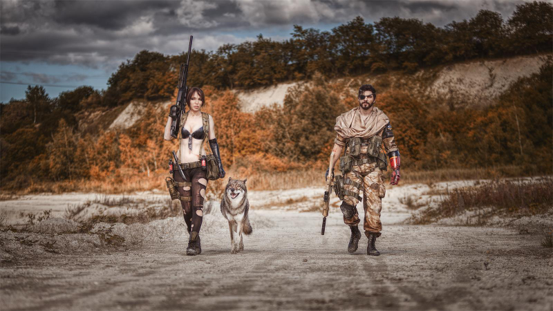 Illustration for article titled Fantastic Metal Gear Solid V Cosplay Has A Real Diamond Dog